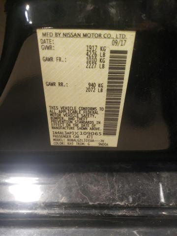 Photo 10 from auction – 2018 NISSAN ALTIMA 2.5 with VIN 1N4AL3AP3JC109065