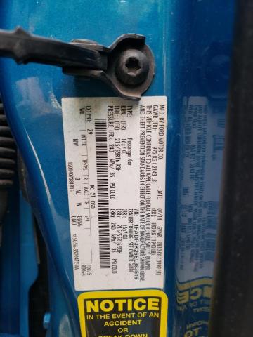 Photo 10 from auction – 2014 FORD FOCUS SE with VIN 1FADP3K26EL383516