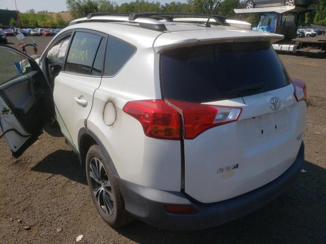 Photo 3 from auction – 2015 TOYOTA RAV4 LIMIT with VIN 2T3DFREV6FW300493