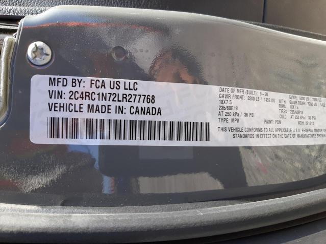 Photo 10 from auction – 2020 CHRYSLER PACIFICA H with VIN 2C4RC1N72LR277768
