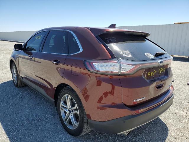 Photo 3 from auction – 2015 FORD EDGE TITAN with VIN 2FMTK3K94FBB21329