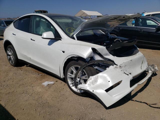 Foto 1 de la subasta – 2022 TESLA MODEL Y con VIN 7SAYGDEE6NF511038