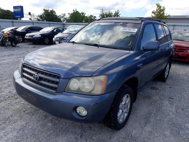 Photo 2 from auction – 2003 TOYOTA HIGHLANDER with VIN JTEHF21A130136190