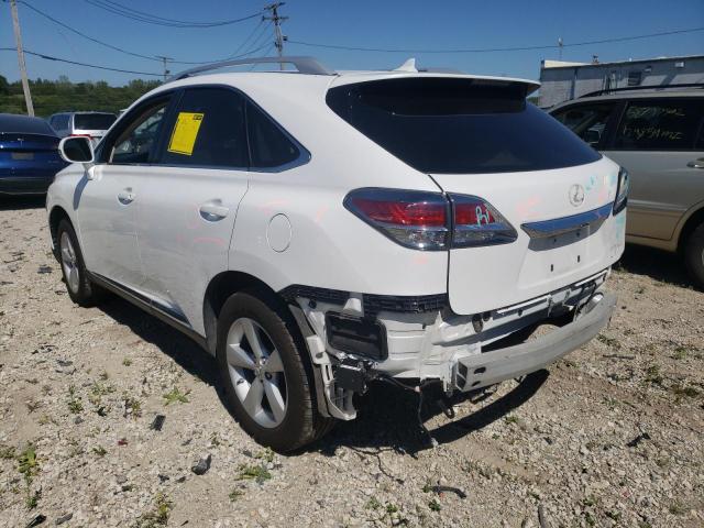 Photo 3 from auction – 2013 LEXUS RX 350 BAS with VIN 2T2BK1BAXDC219120