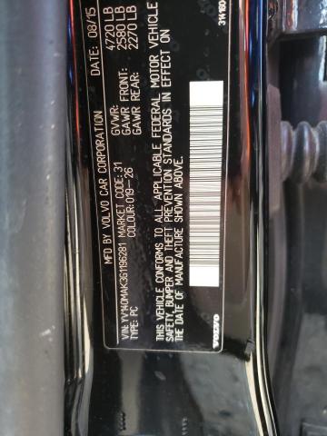 Photo 10 from auction – 2016 VOLVO S80 PREMIE with VIN YV140MAK3G1196281