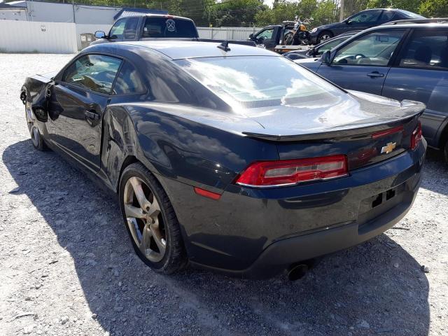 Photo 3 from auction – 2015 CHEVROLET CAMARO LT with VIN 2G1FF1E3XF9237944