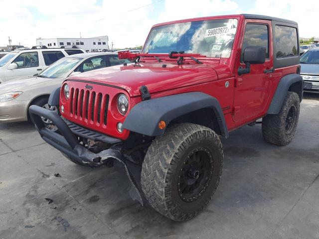 Photo 2 from auction – 2014 JEEP WRANGLER S with VIN 1C4AJWAG2EL120811