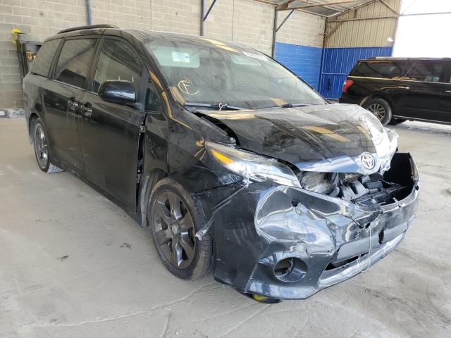 TOYOTA SIENNA SE 2016 with VIN 5TDXK3DC8GS742281 - Photo from auction