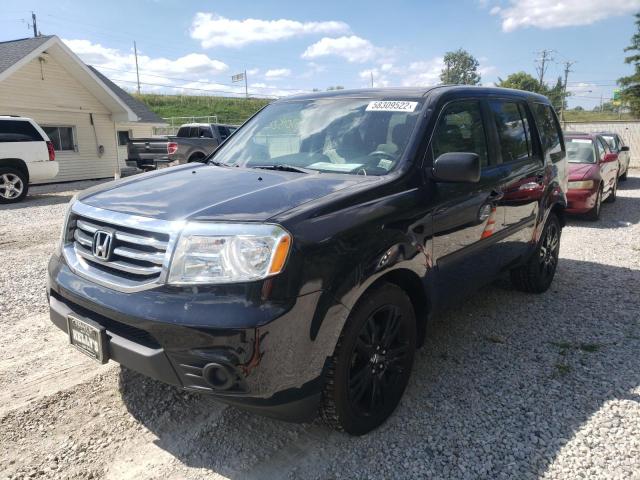 Photo 2 from auction – 2013 HONDA PILOT LX with VIN 5FNYF4H27DB047421