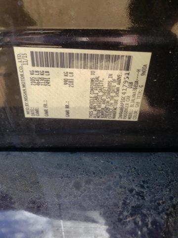 Photo 10 from auction – 2016 NISSAN MAXIMA 3.5 with VIN 1N4AA6AP1GC417951