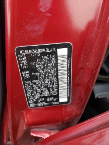 Photo 10 from auction – 2011 NISSAN JUKE S with VIN JN8AF5MV9BT013664