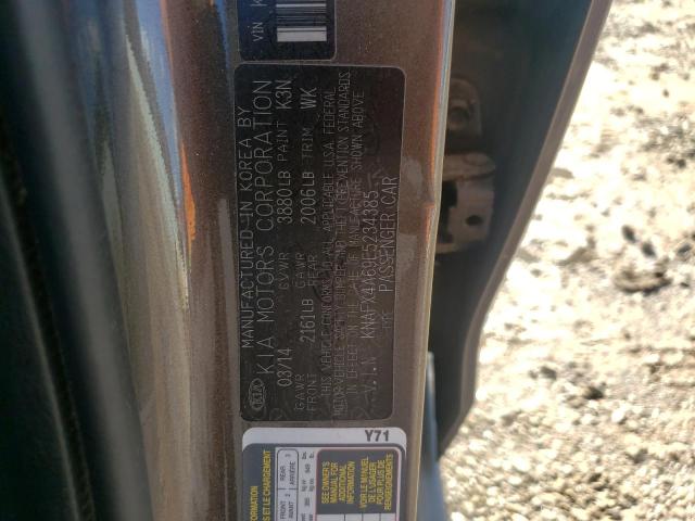 Photo 10 from auction – 2014 KIA FORTE LX with VIN KNAFX4A69E5234385