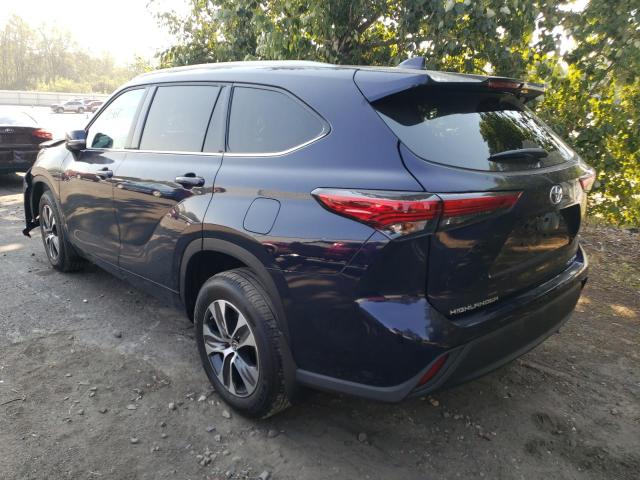 Photo 3 from auction – 2022 TOYOTA HIGHLANDER with VIN 5TDGZRBH8NS223113