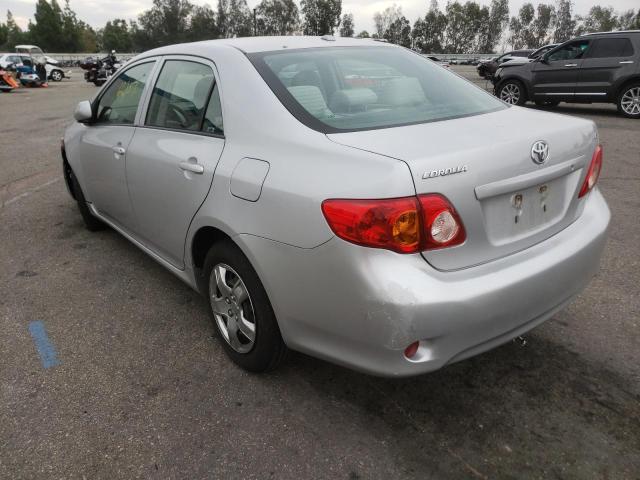 Photo 3 from auction – 2009 TOYOTA COROLLA BA with VIN 1NXBU40E69Z135789