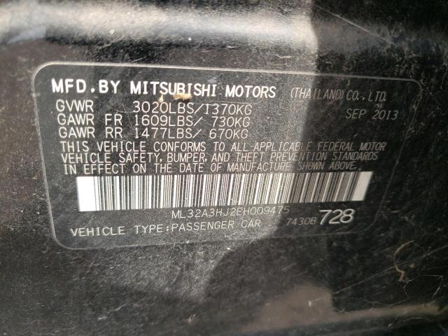 Photo 10 from auction – 2014 MITSUBISHI MIRAGE DE with VIN ML32A3HJ2EH009475