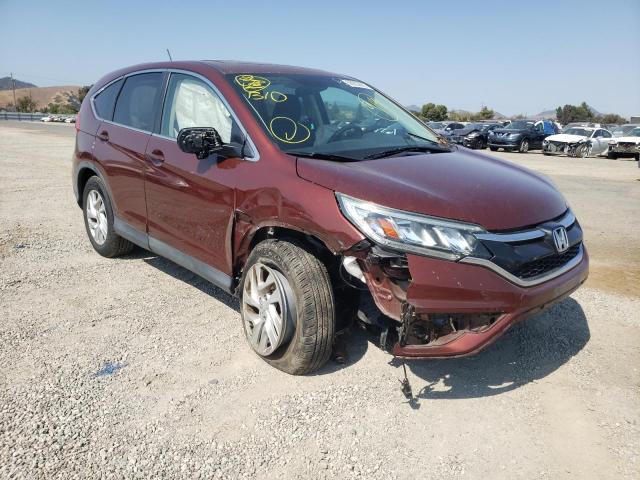 HONDA CR-V EX 2016 with VIN 5J6RM4H50GL090059 - Photo from auction