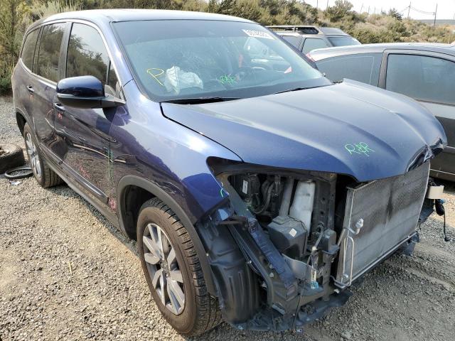HONDA PILOT EXL 2019 with VIN 5FNYF6H55KB082252 - Photo from auction