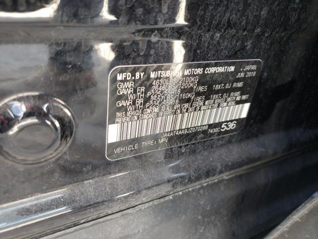 Photo 10 from auction – 2018 MITSUBISHI ECLIPSE CR with VIN JA4AT4AA9JZ070288