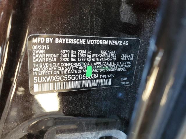 Photo 10 from auction – 2016 BMW X3 XDRIVE2 with VIN 5UXWX9C55G0D68039