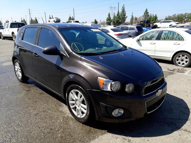 CHEVROLET SONIC LT 2015 with VIN 1G1JC6SB2F4130532 - Photo from auction