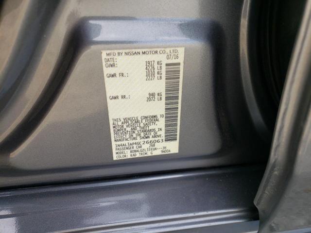 Photo 10 from auction – 2016 NISSAN ALTAMA with VIN 1N4AL3AP4GC266063