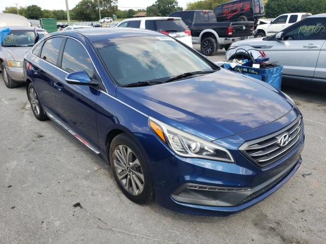 Photo 1 from auction – 2015 HYUNDAI SONATA SPO with VIN 5NPE34AF4FH103392