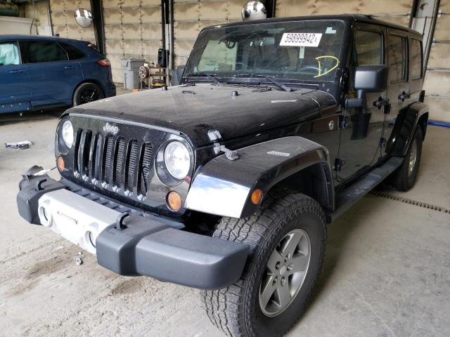 Photo 2 from auction – 2012 JEEP WRANGLER U with VIN 1C4BJWEG1CL219521
