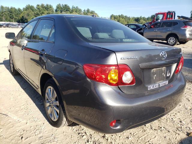 Photo 3 from auction – 2009 TOYOTA COROLLA BA with VIN 2T1BU40EX9C144089
