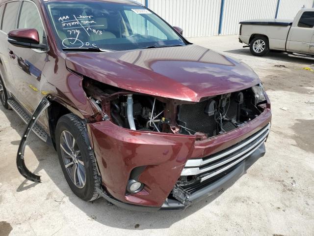 Photo 9 from auction – 2017 TOYOTA HIGHLANDER with VIN 5TDJZRFH3HS408044