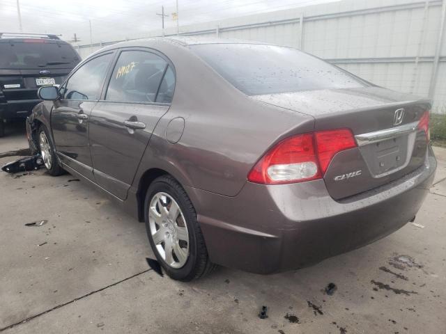 Photo 3 from auction – 2011 HONDA CIVIC LX with VIN 2HGFA1F55BH538841