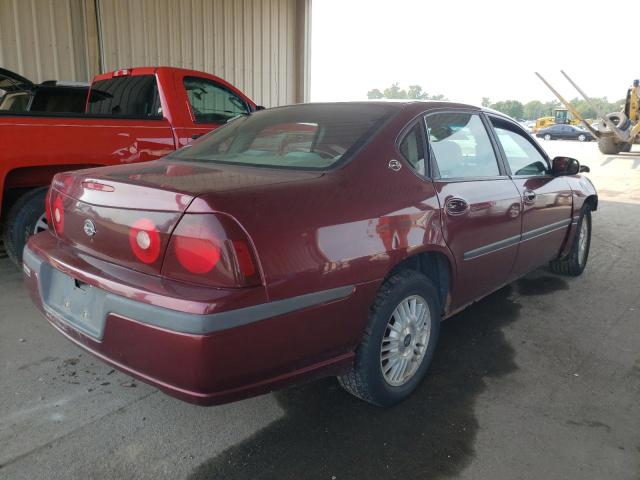 Photo 4 from auction – 2002 CHEVROLET IMPALA with VIN 2G1WF55K429102578