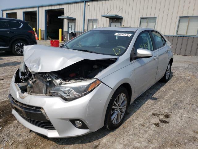 Photo 2 from auction – 2015 TOYOTA COROLLA with VIN 2T1BURHE6FC285562
