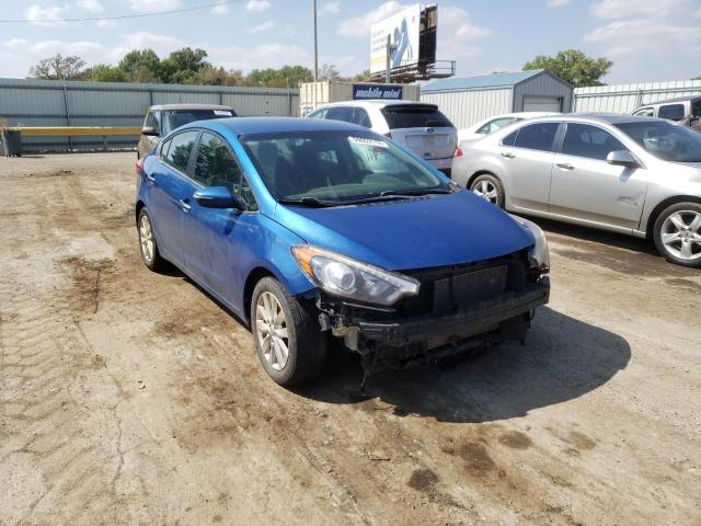 KIA FORTE EX 2014 con VIN KNAFX4A85E5124127 - Foto de la subasta