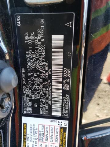 Photo 10 from auction – 2006 TOYOTA 4RUNNER LI with VIN JTEBU17R968071775