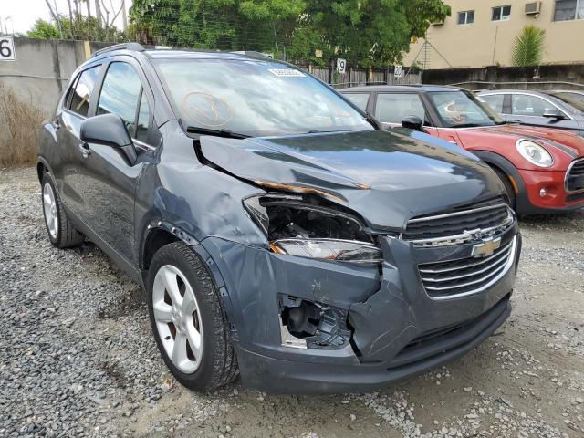CHEVROLET TRAX LTZ 2016 with VIN 3GNCJMSB1GL201331 - Photo from auction