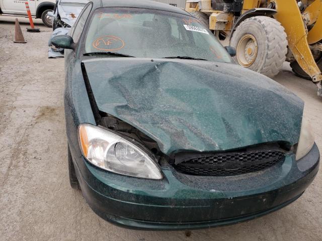 Photo 9 from auction – 2000 FORD TAURUS SES with VIN 1FAFP55U9YG243670
