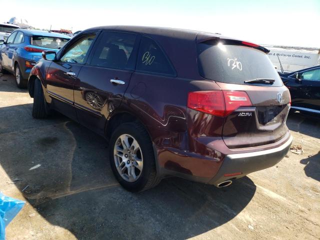 Photo 3 from auction – 2008 ACURA MDX TECHNO with VIN 2HNYD28328H523569