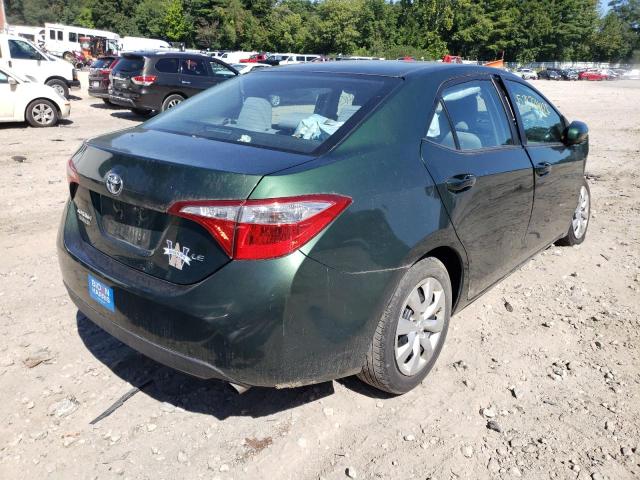 Photo 4 from auction – 2014 TOYOTA COROLLA L with VIN 2T1BURHE8EC205323