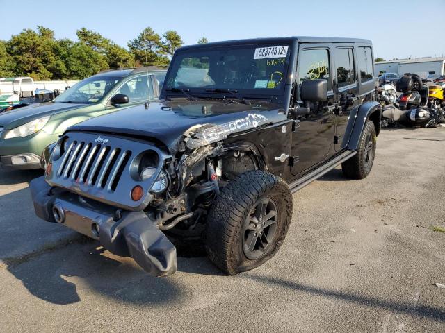 Photo 2 from auction – 2013 JEEP WRANGLER U with VIN 1C4BJWDG4DL616174