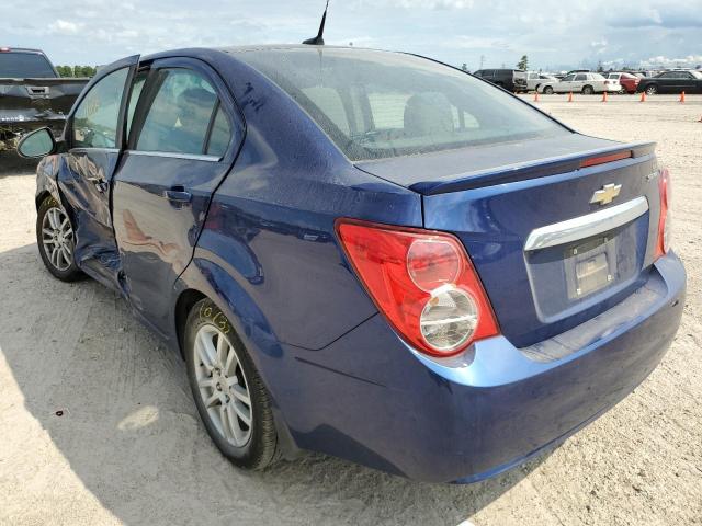Photo 3 from auction – 2013 CHEVROLET SONIC LT with VIN 1G1JC5SH1D4172413