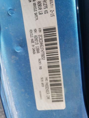 Photo 10 from auction – 2015 DODGE CHARGER SX with VIN 2C3CDXHG1FH778652