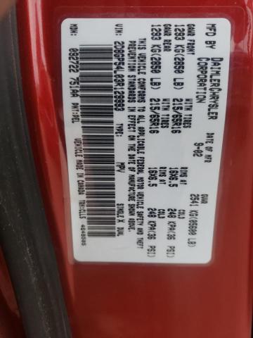 Photo 10 from auction – 2003 DODGE GRAND CARA with VIN 2D8GP54L03R129993