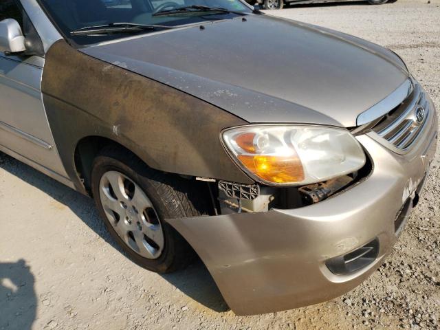 Photo 9 from auction – 2009 KIA SPECTRA EX with VIN KNAFE221795626381