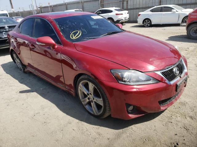 LEXUS IS 250 2012 with VIN JTHBF5C28C5175278 - Photo from auction