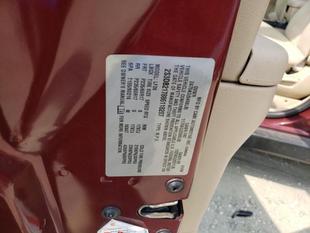 Photo 10 from auction – 2008 SUZUKI XL7 with VIN 2S3DB217886118207