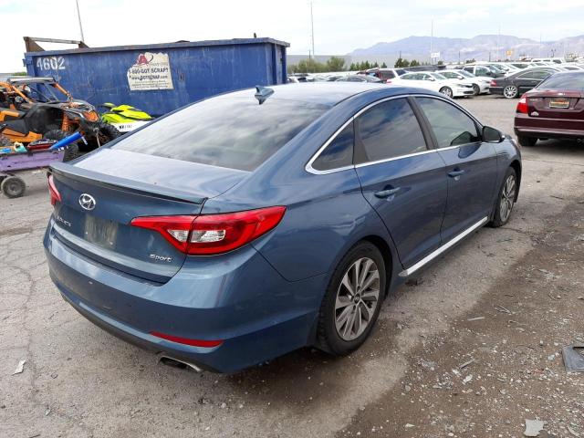 Photo 4 from auction – 2015 HYUNDAI SONATA SPO with VIN 5NPE34AF0FH218099
