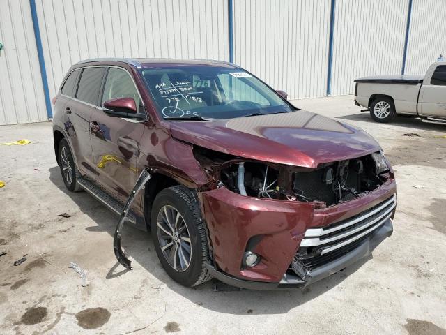 TOYOTA HIGHLANDER 2017 with VIN 5TDJZRFH3HS408044 - Photo from auction