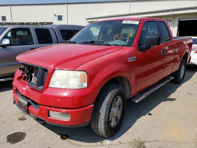 Photo 2 from auction – 2005 FORD F150 with VIN 1FTRX14W85NA26802