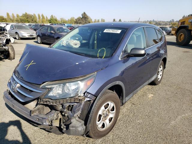 Photo 2 from auction – 2014 HONDA CR-V LX with VIN 2HKRM3H37EH539740