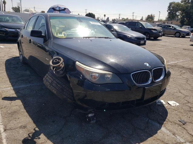 BMW 525 I 2007 with VIN WBANE53547B992649 - Photo from auction